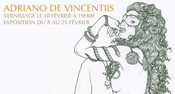 Exposition Adriano De Vincentiis du 8 au 25 fvrier 2012