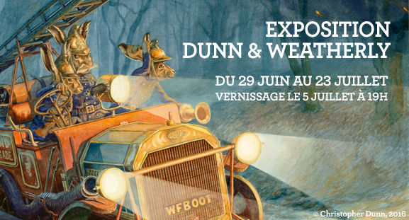 Exposition Christopher Dunn et Joe Weatherly, du 29 juin au 23 juillet 2016