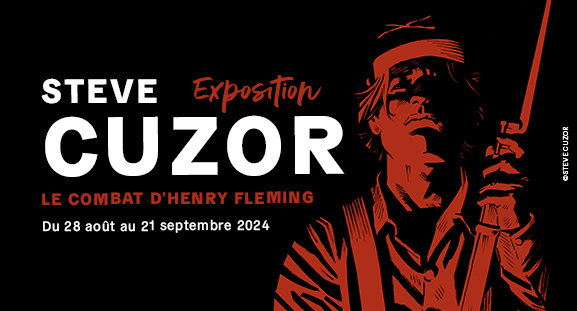 Exposition Steve Cuzor, du 28 aout au 21 septembre 2024  la galerie Daniel Maghen