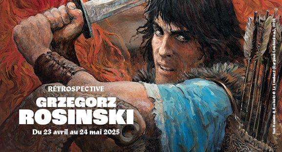 Rtrospective Grzegorz Rosinski/Thorgal, du 23 avril au 24 mai 2025  la galerie Daniel Maghen